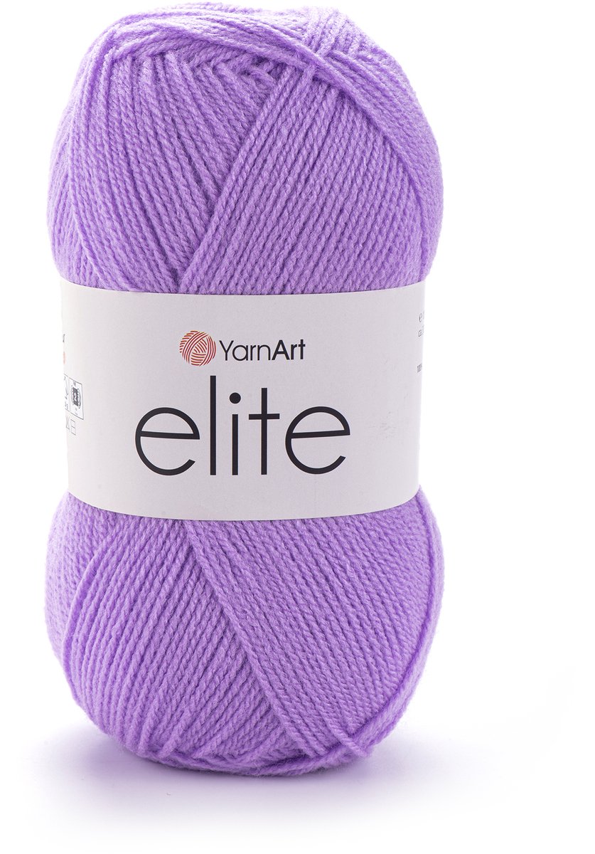 YarnArt Elite Garen – Premium Acryl Breigaren & Haakgaren voor Dekens, Truien en Accessoires - 100g / 300m - Kleur 223