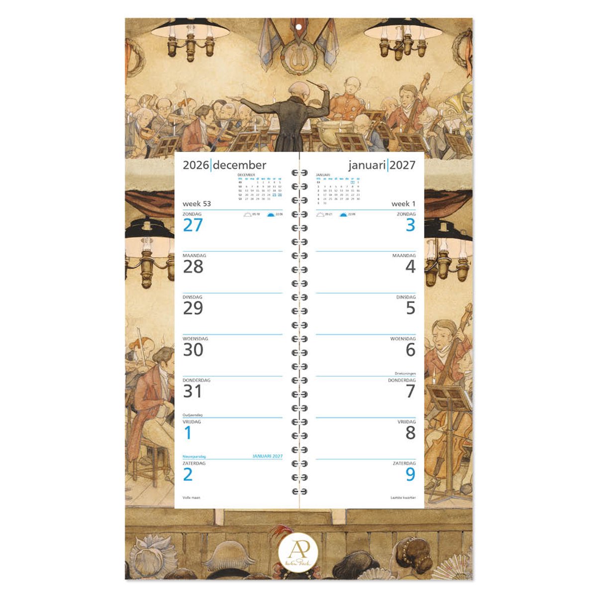 Anton Pieck Weekomleg op Schild 2027 Orkest