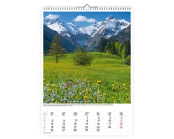 Alpen Kalender 2027 Groot