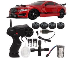 OmGoods - Dailygoody - Op afstand bestuurbare auto - RC drift auto - Hoge prestaties - 28 cm - LED verlichting - Geschikt voor kinderen en volwassenen - BuyWeek...