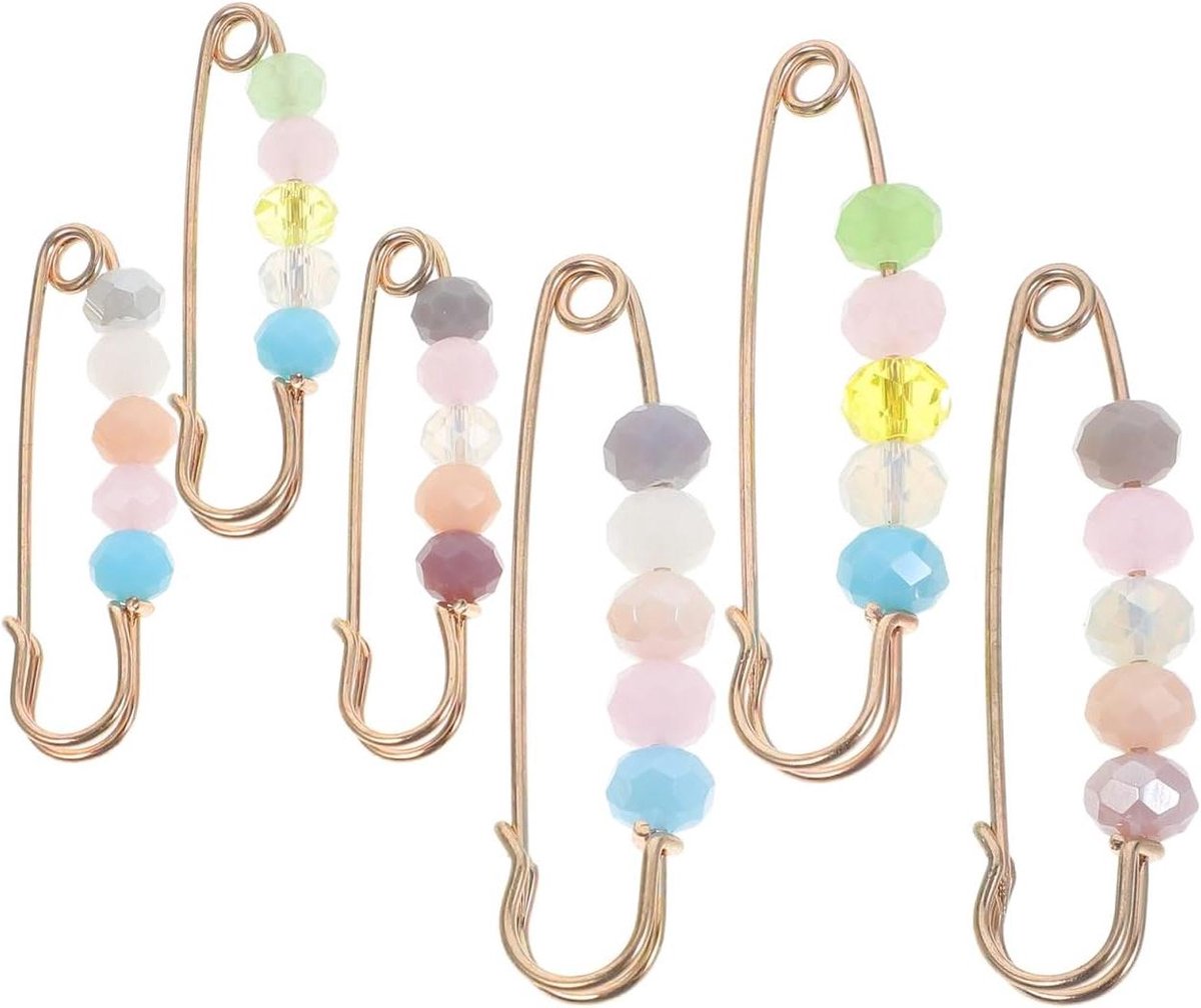 Dames Broches - Taille Clips - Kleding Verstellen - Decoratieve Sluiting - 6 Stuks - As Shown