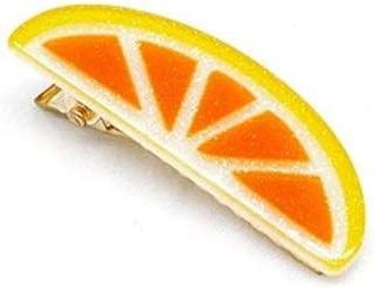 Haarspeld Kinderlijk - Fruit Accessoires - Dagelijks Gebruik - Glad Oppervlak - 100 g - Oranje