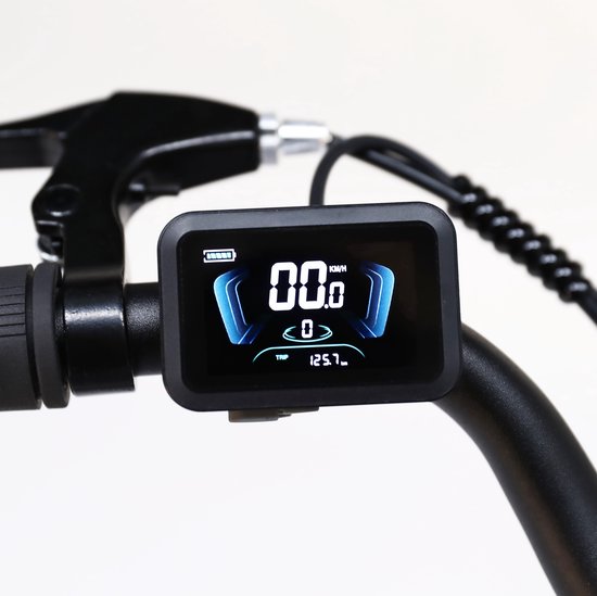 ORYXEARTH Elektrische Fiets - 36V 10Ah Batterij - 250W Motor - Mat Zwart –27,5" Wielen - LCD Display - Mechanische Schijfremmen - Shimano 7 Versnellingen - Aluminium Frame - E-Bike voor Werk, School, Parkritten en Vrije Tijd — afbeelding 5