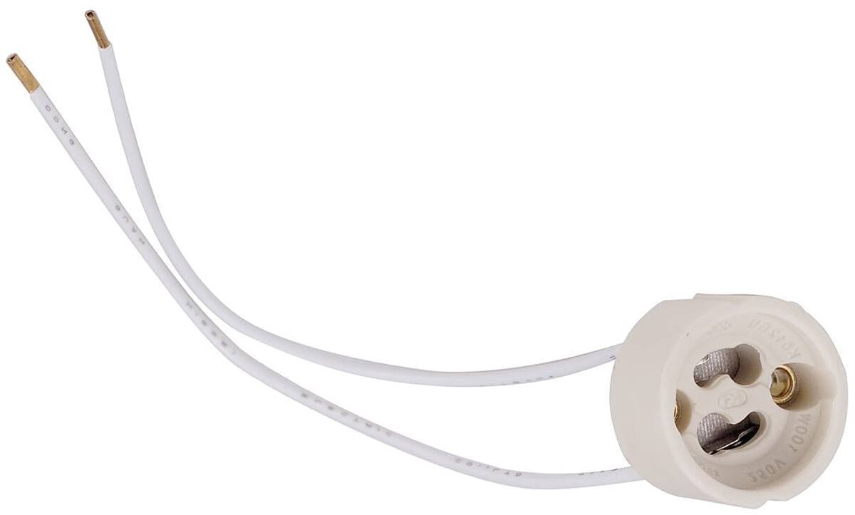 GU10 Fitting/Houder - Braytron - Keramisch - 15cm Draad
