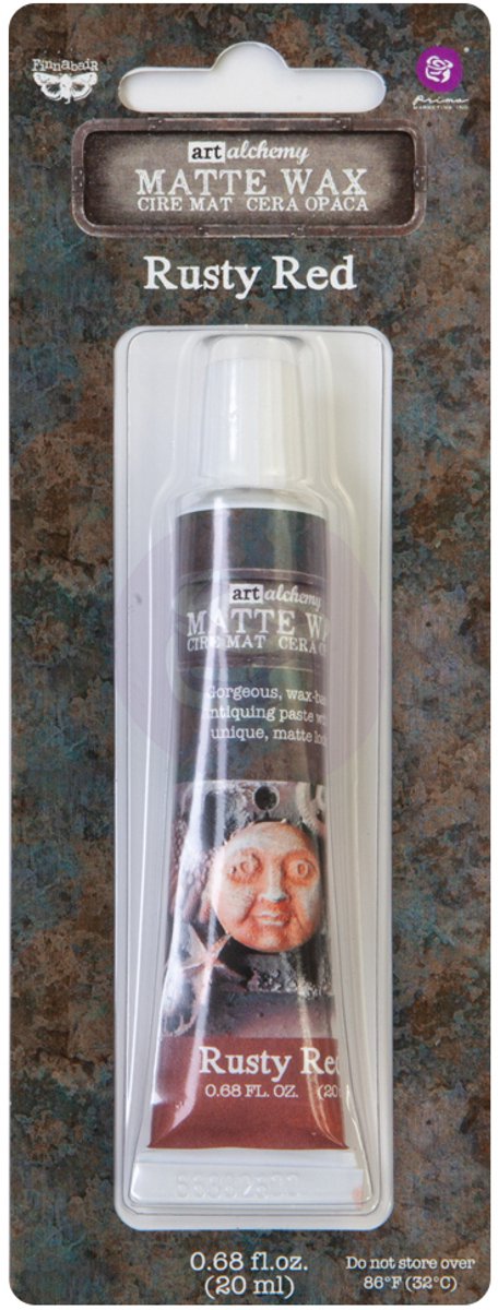 prima marketing rusty red matte wax