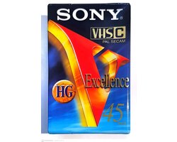 Sony VHS‑C Excellence HG 45 min