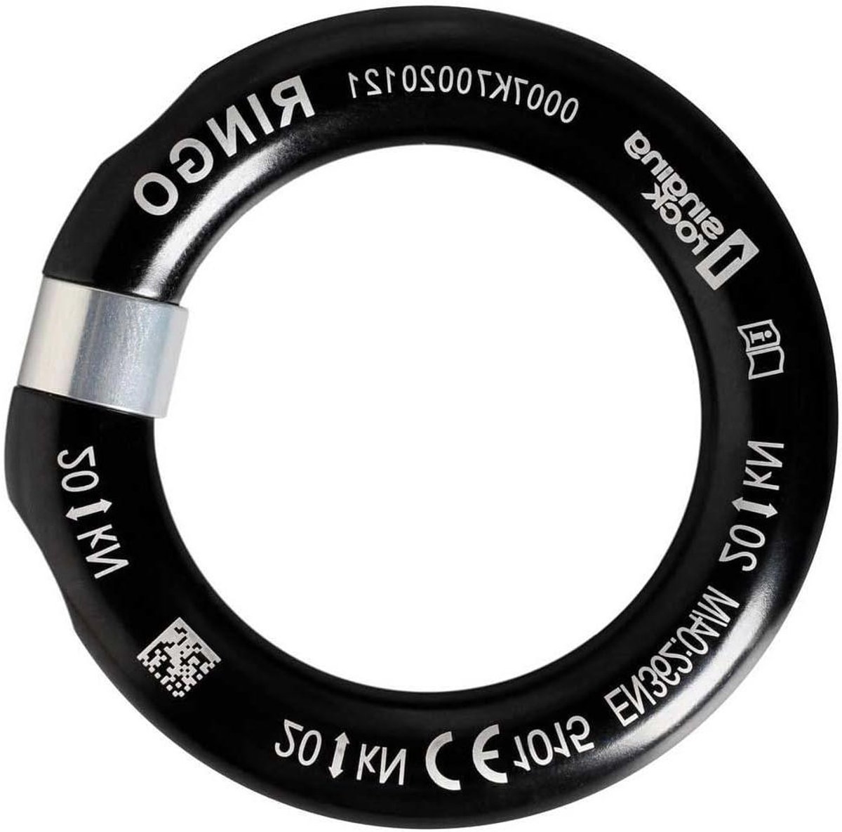 Klimaccessoire Ringo - Klimconnector Veelkleurig - Bergbeklimmen Trekking - Robuust Composietmateriaal - One Size - Veelkleurig