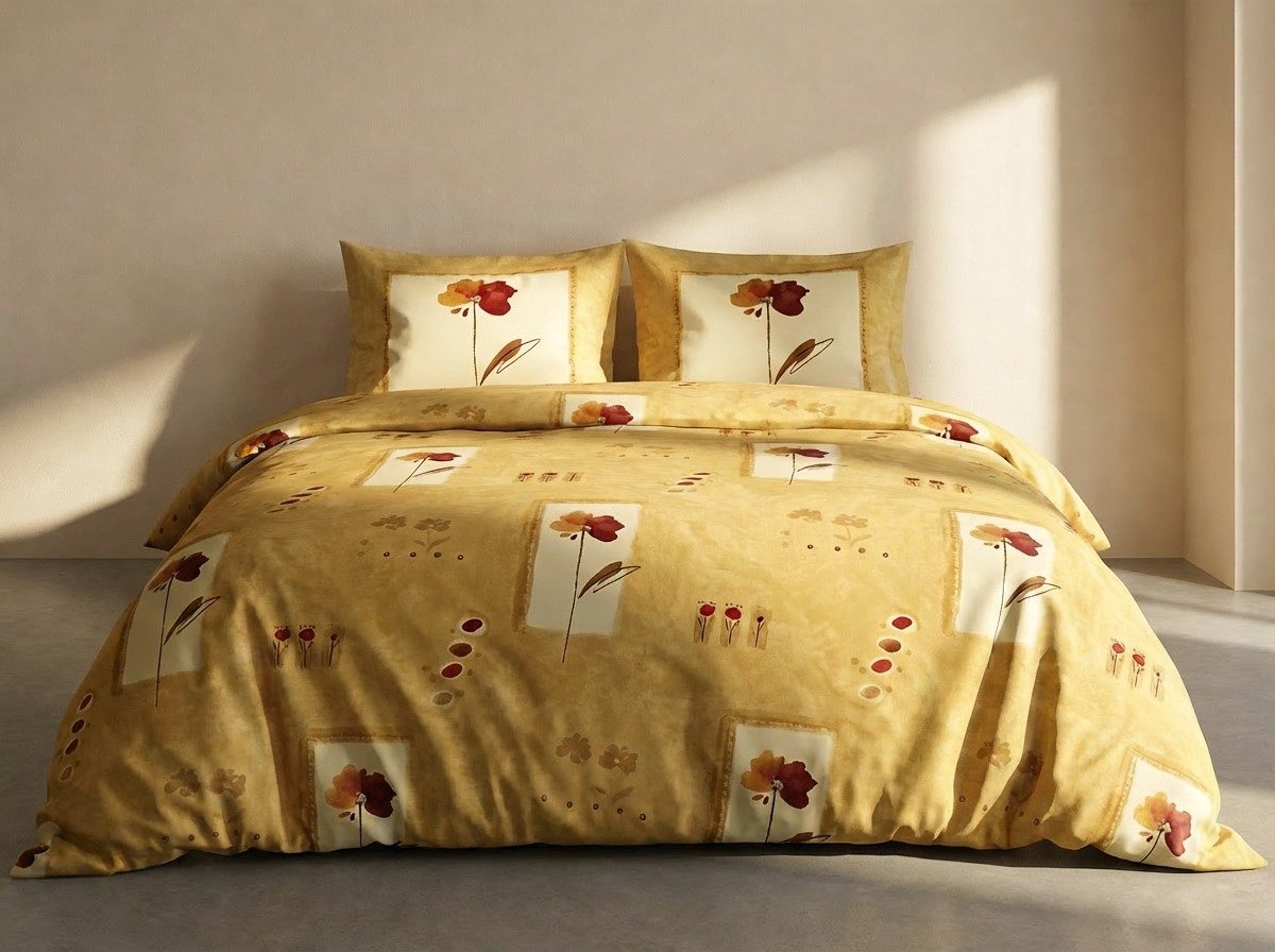 SENZATIONE 100% Katoen Percaline Dekbedovertrek 200x200/220-2x60x70 cm FLIRT
