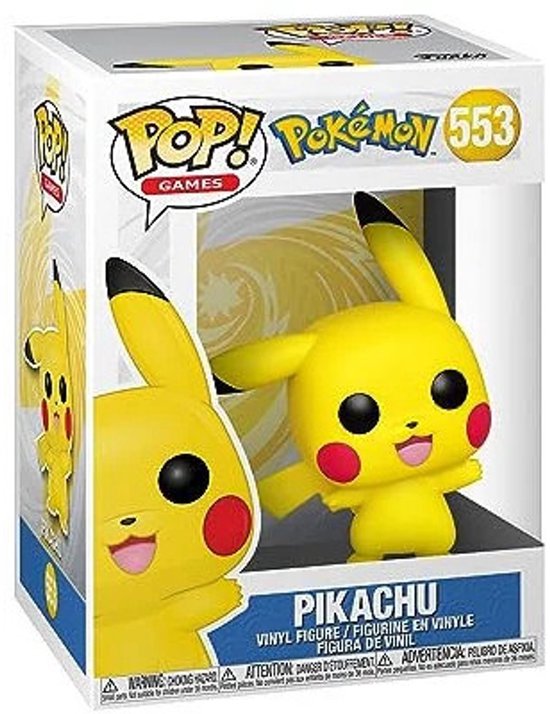 FUNKO POP GAMES: POKÉMON - PIKACHU (WAVING) — afbeelding 2