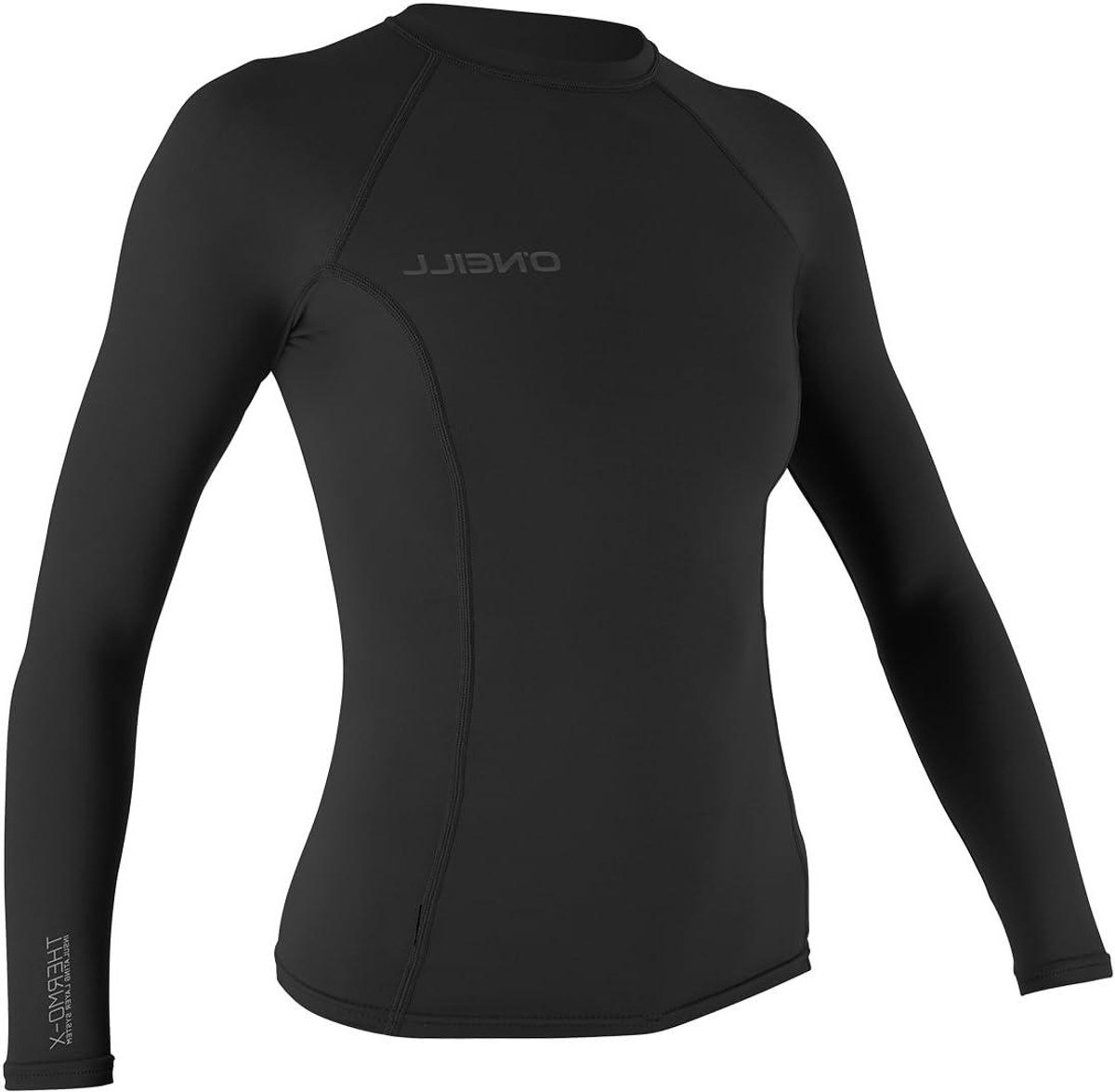Neopreenpak Dames - Rash Guard Long Sleeve - Watersport Bescherming - UV Zonwering - 150 g - Zwart