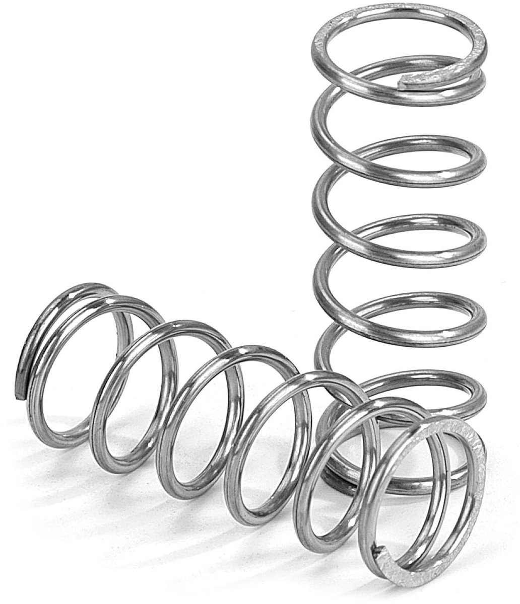 Drukveren Roestvrij Staal - Compressieveren Set - Onderdelen Vervangen - Roest- en Corrosiebestendig - 35 mm Lengte - Zilverkleurig