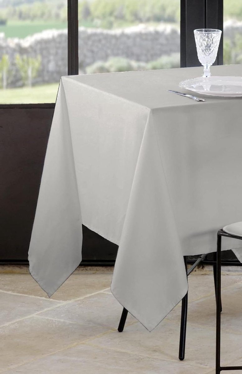 Tafelkleed - Tafellinnen Rechthoekig - Eettafel Dekken - 100% Polyester - 145 x 300 cm - Linnen
