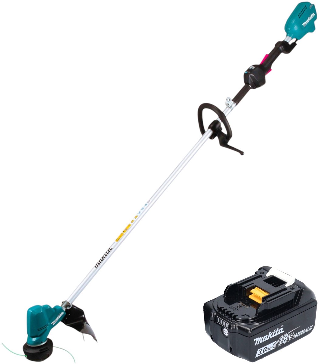 Makita DUR 190 LFX9 accu-grasmaaier 18 V 300 mm borstelloos + 1x accu 3,0 Ah - zonder oplader
