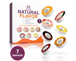 Mamosta® Geurwater Pods - Flavored Mix Up - Geurpods Drinkfles - 7 Verschillende Smaken - Scented Air Flavor - Universeel