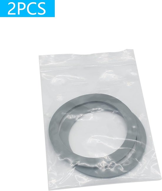 Blender Pakking - Rubber Afdichting Reserveonderdeel - Lekkage Voorkomen - Goed Verzegelend Ontwerp - 6.6 cm Buitendiameter - Grijs van Blender — afbeelding 5
