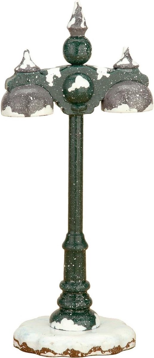Rijnsteen Lantaarn - Kerst Lantaarn - Decoratief Huis - Originele Volkskunst - 15 cm - Groen