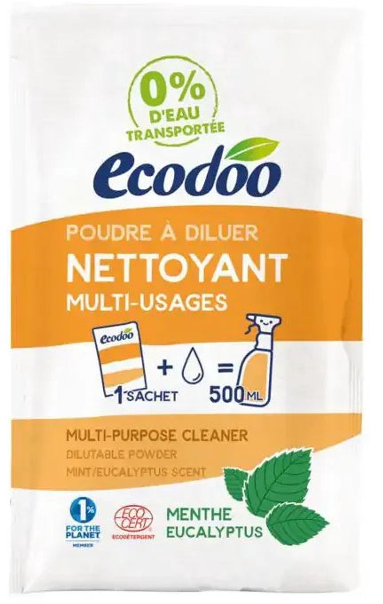 Ecodoo Allesreiniger poeder oplosbaar eco 10 Gram