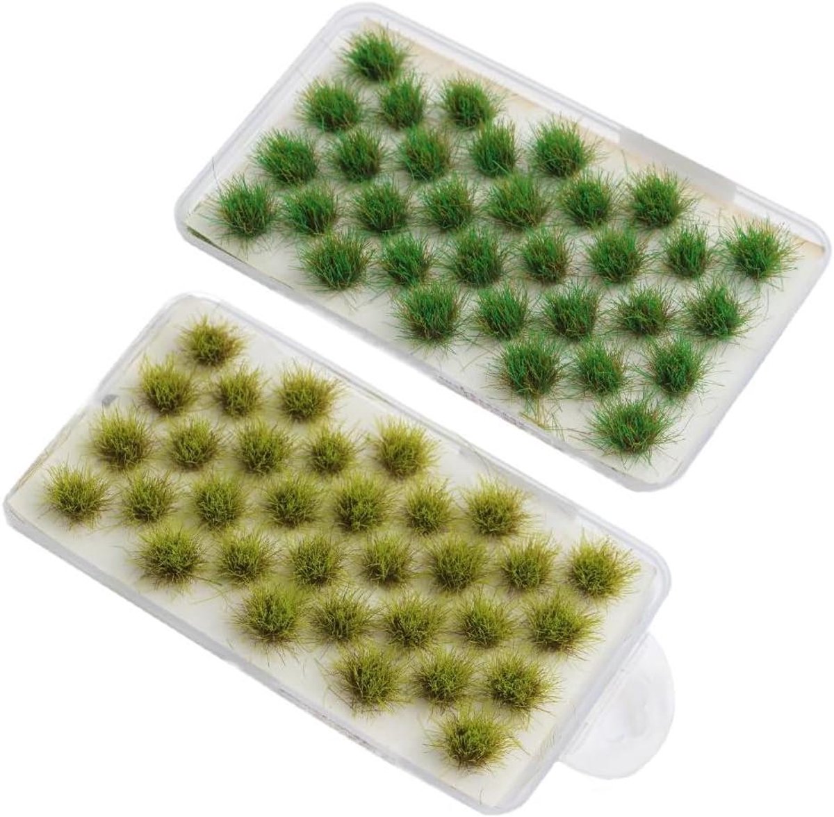 Gras Nest Model - Miniatuur Gras Struiken - Micro Landschap Creëren - Realistisch en Natuurlijk - 0.2-1 inch - Groen