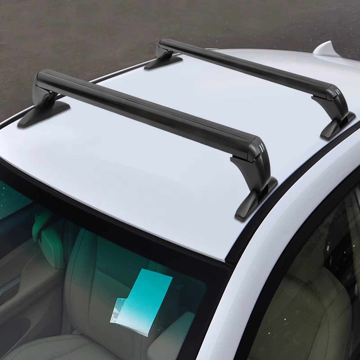Dakdragers Auto - Imperiaal Aluminium - Bagage Vervoeren - Universele Pasvorm - 75 kg Laadvermogen - Zwart – foto 5
