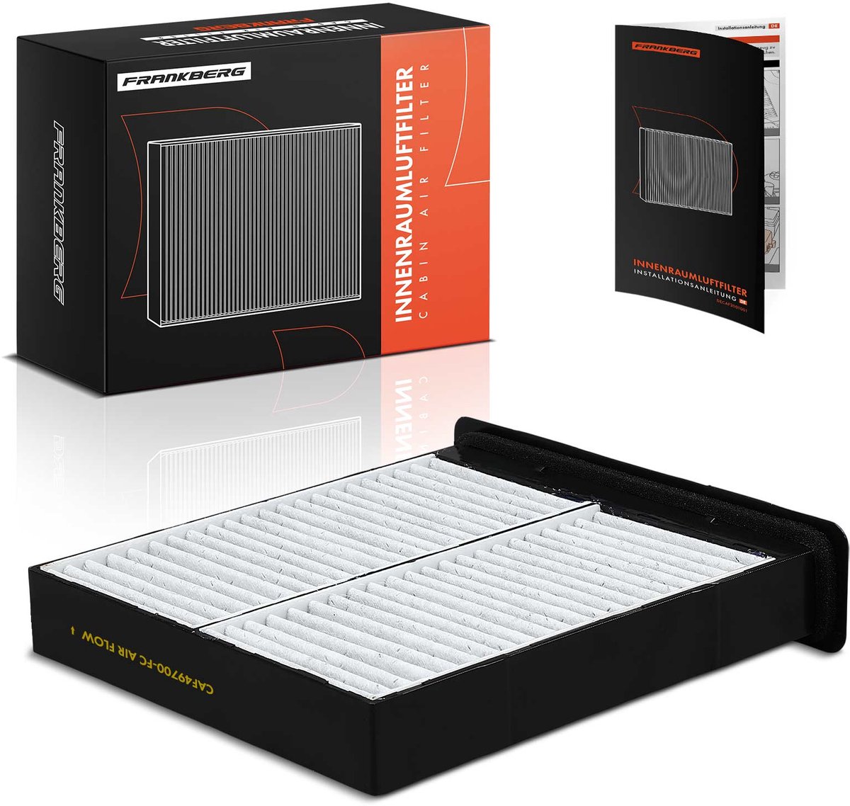 Frankberg 1x interieurfilter actiefkoolfilter voor Suzuki