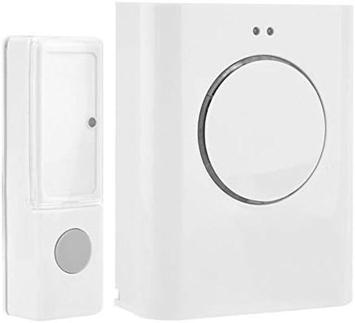 Draadloze Deurbel - Deurbel Kit - Bezoekers Ontvangen - 200 Meter Bereik - 64MB Geheugen - Wit