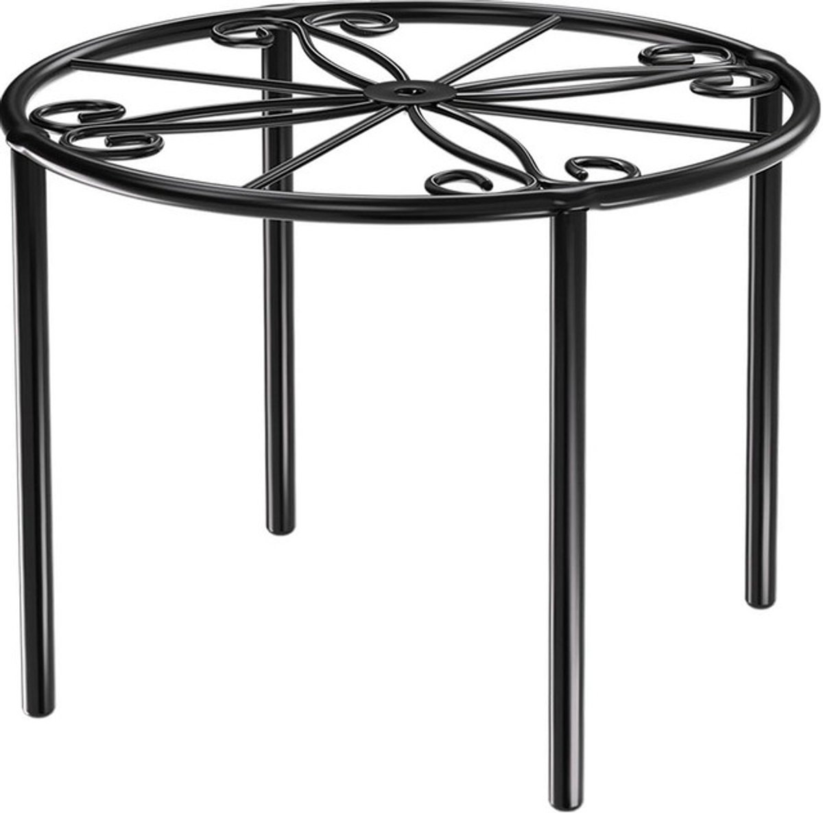 Sierra, 1-pack 26cm/10,2" Metalen Bloemenstandaard Plantenplank Bloemenrek Bloempotstandaard voor Woonkamer, Slaapkamer, Balkon en Tuin