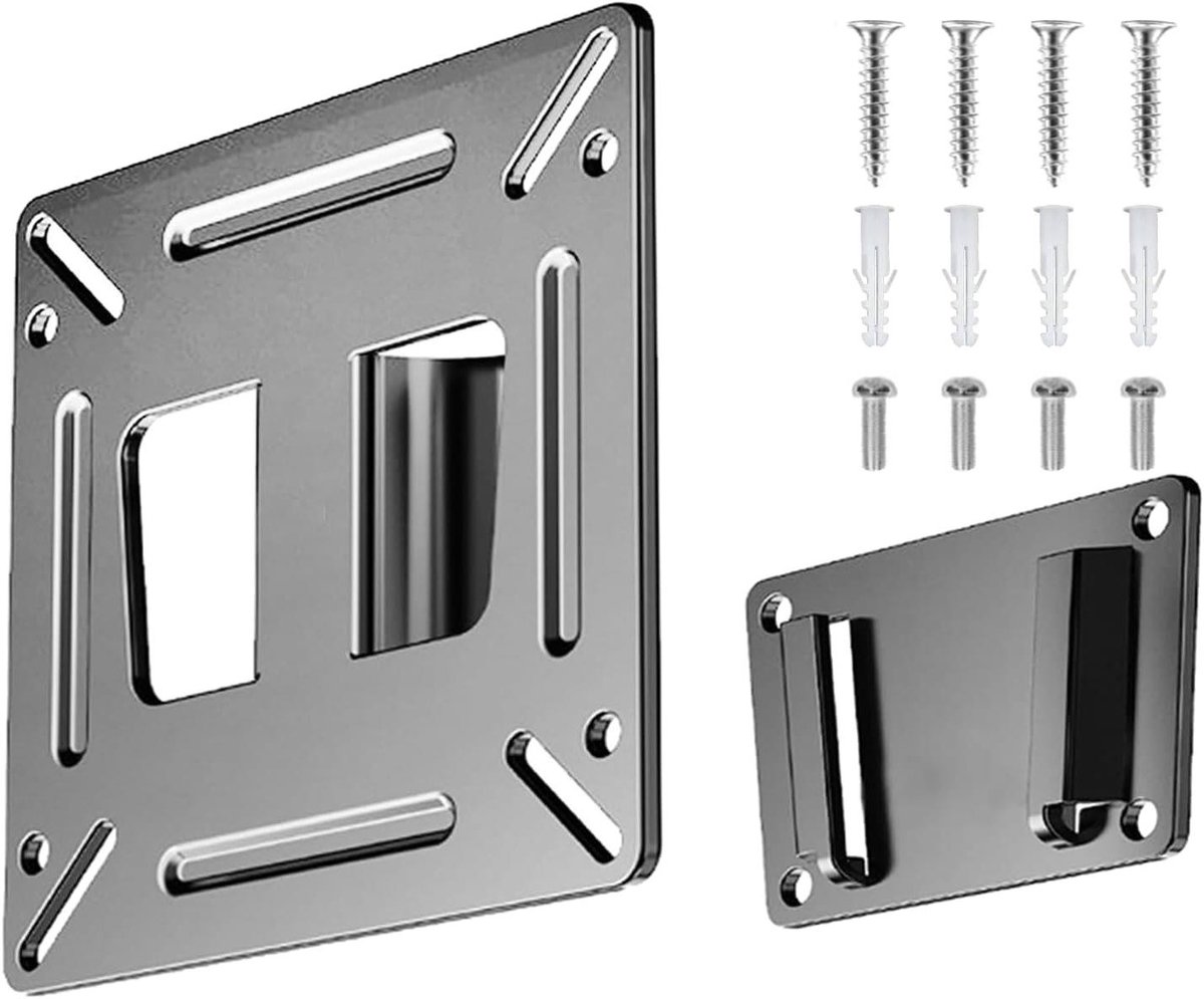 Muurmonitor Mount - TV-houder RV - Camper Televisie - Vaste Bewegingstype - 27 Inch - Zwart