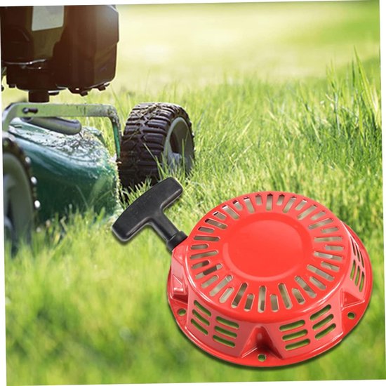 Terugslagstartkoord - Generator terugslagstarthendel -geschikt Voor GX120, GX160, GX200, 5,5 pk, 6,5 pk grasmaaiers - Rood van QIRG. — afbeelding 3