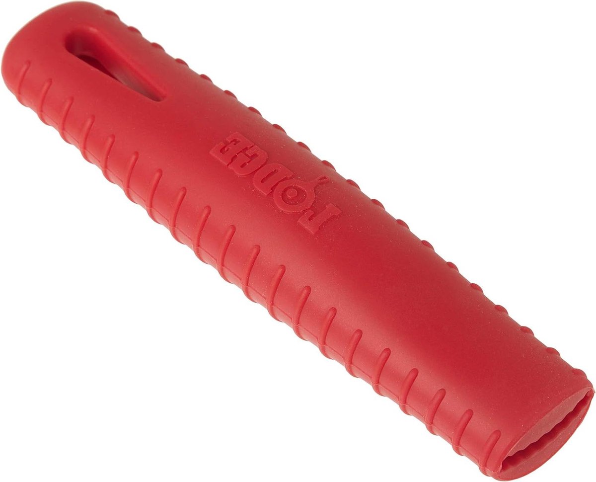 Hittebestendige Handgreep - Pannenhouder Keuken - Veilig Koken - Hittebescherming 500° - 18 cm - Rood