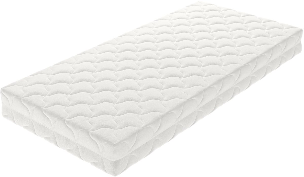 Vitality Pur Cozy Matras - 100x200 cm - 7- Zone Pocketvering Matras – Ergonomisch & Drukverlagend – Antibacteriële Tijk – Wasbaar & Ademend