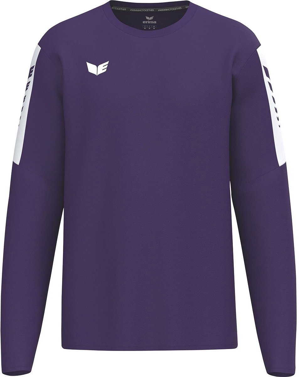 Erima Intro Sweatshirt Heren - Violet | Maat: XXL