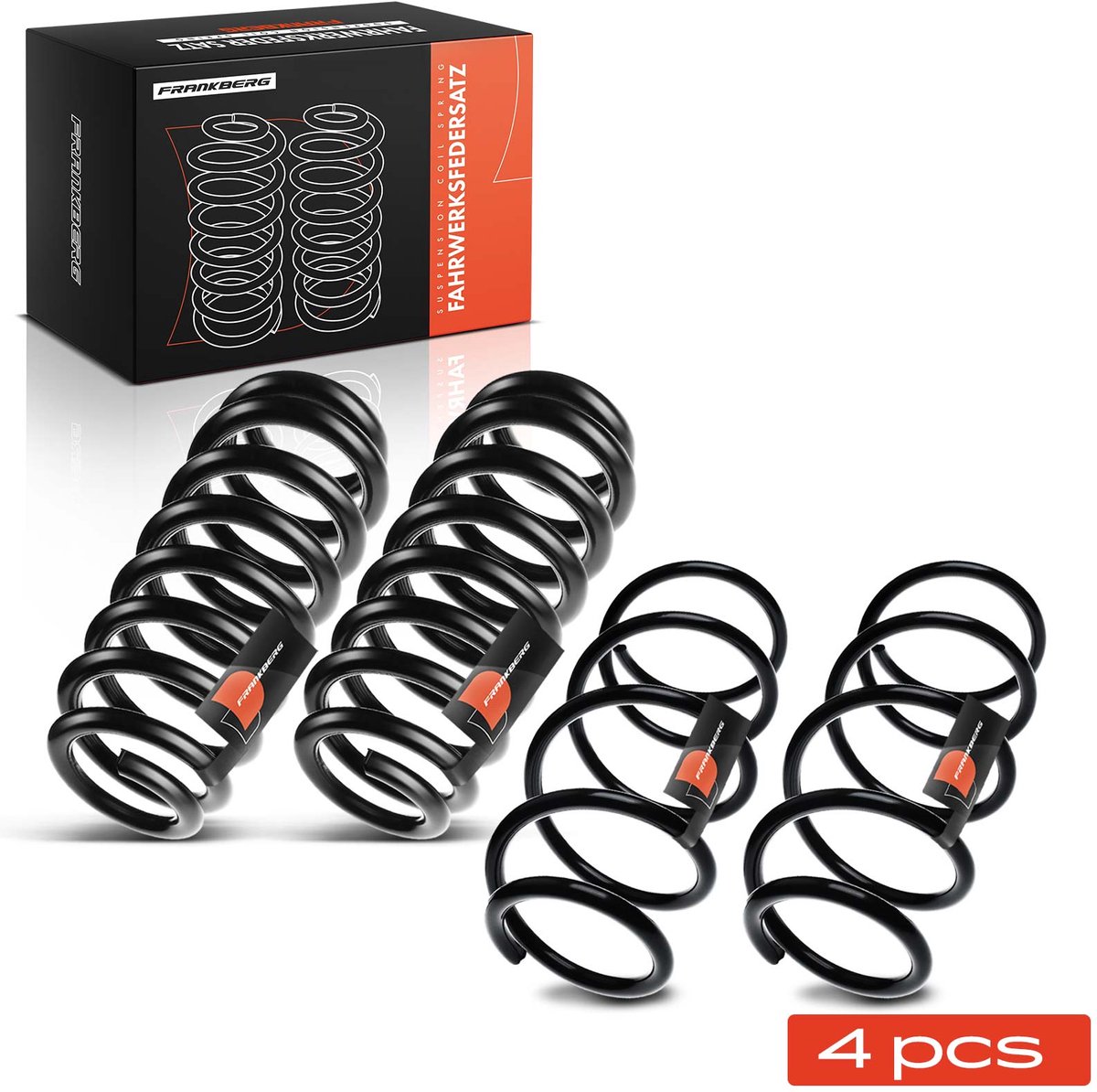 Frankberg 4x Veer Vooras Achteras voor BMW 3er Cabrio Touring E93 E91