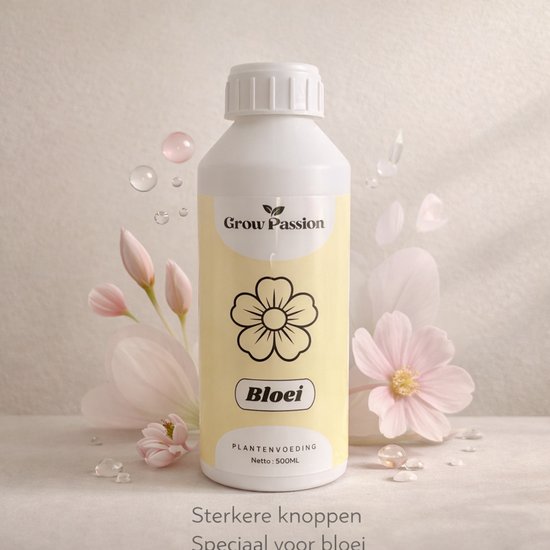 Grow Passion Bloei Plantenvoeding 500ml – Voor Meer Bloemen & Betere Opbrengst –...