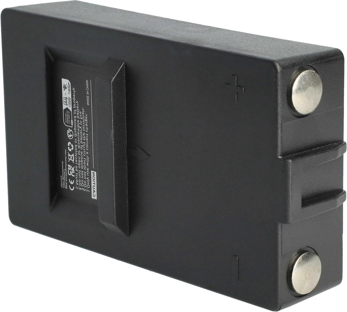 Batterij voor Afstandsbediening - Accu Reserveaccu - Industriële Bediening - Hoge Capaciteit - 2000 mAh - Zwart