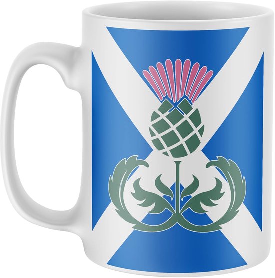 Schotland Mok - Koffie beker - Verjaardagscadeau - Grappige Ierse tekst - 11 Ounces - Wit — afbeelding 4
