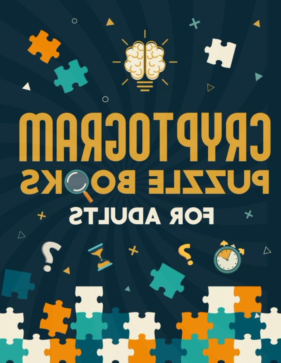 Cryptogram Puzzelboeken - Cryptoquotes Puzzels - Hersenen Trainen - 500 Puzzels Grote Letter - 8.5 x 11 Inch