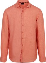 State Of Art Overhemd Linnen Zalm - Maat XXL - Heren - Overhemden Casual