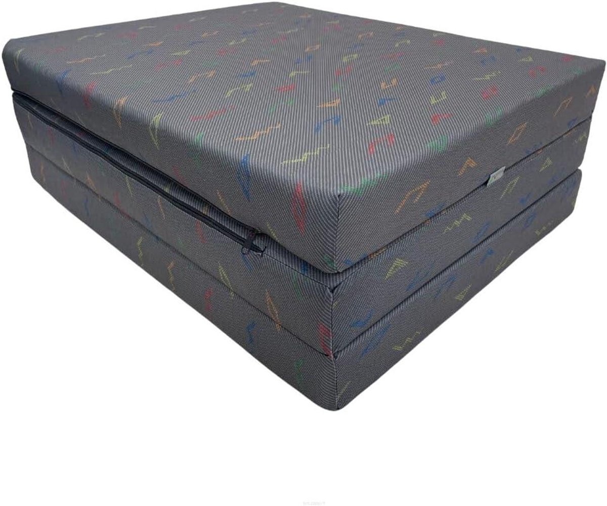 Vouwmatras Gastenmatras - Opvouwbaar Ligbed - Comfortabel Slapen - Ruimtebesparend Ontwerp - 180 x 65 x 7 cm