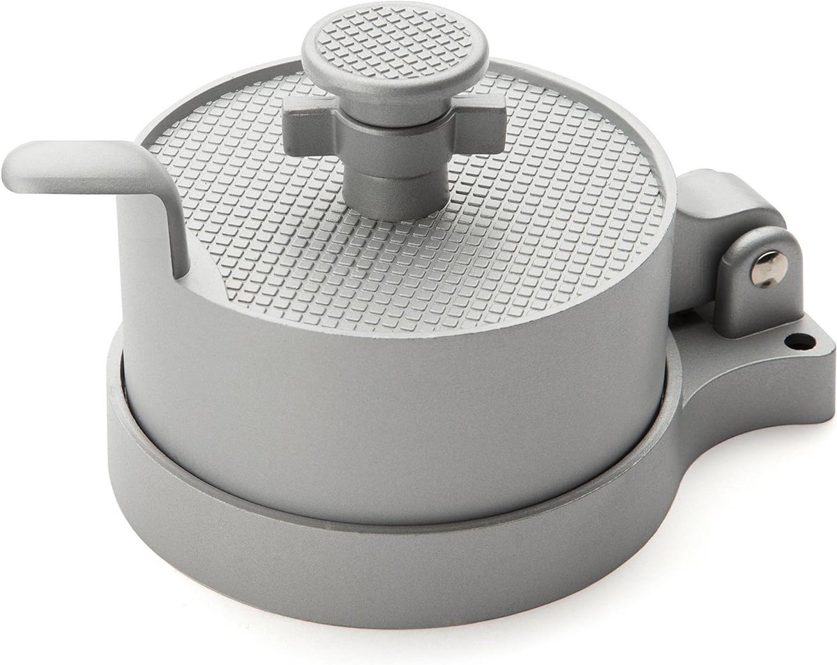 Burger Press - Burger Maker - Burgers Maken - Antikleef Coating - Verstelbaar - Zwart