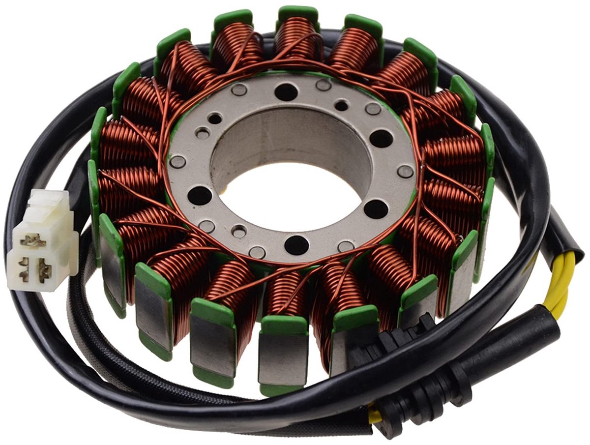 ONF3 - Magneto Stator Spoel - Ontstekingsgenerator Vervanging - Geschikt voor VFR800 F1 - 18 Spoel - Hoogwaardige Kwaliteit - 1998-2001