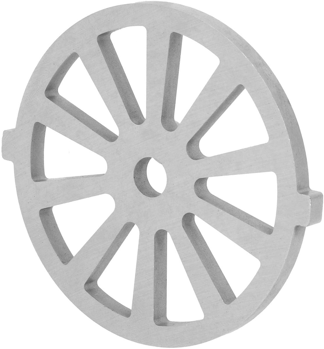 aladdien - Vleesmolen Plaat - Vleesmolen Accessoires - Roestvrij Staal - Vervangend Mes - Geschikt voor Vlees - 60 Gram