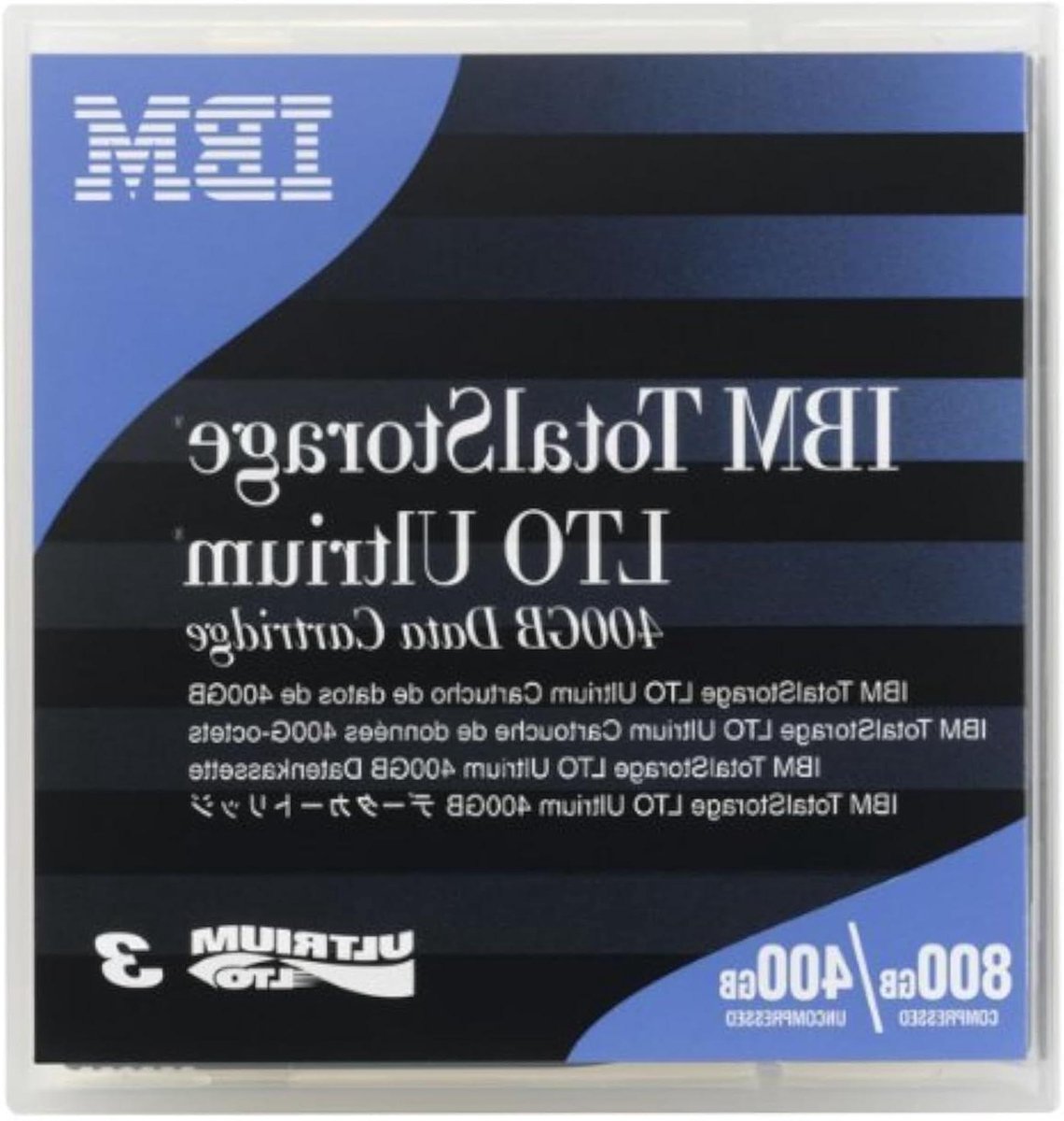 Data Tape LTO - Lege Datadrager - Data Back-up - LTO3 Formaat - 400 GB - Blanco