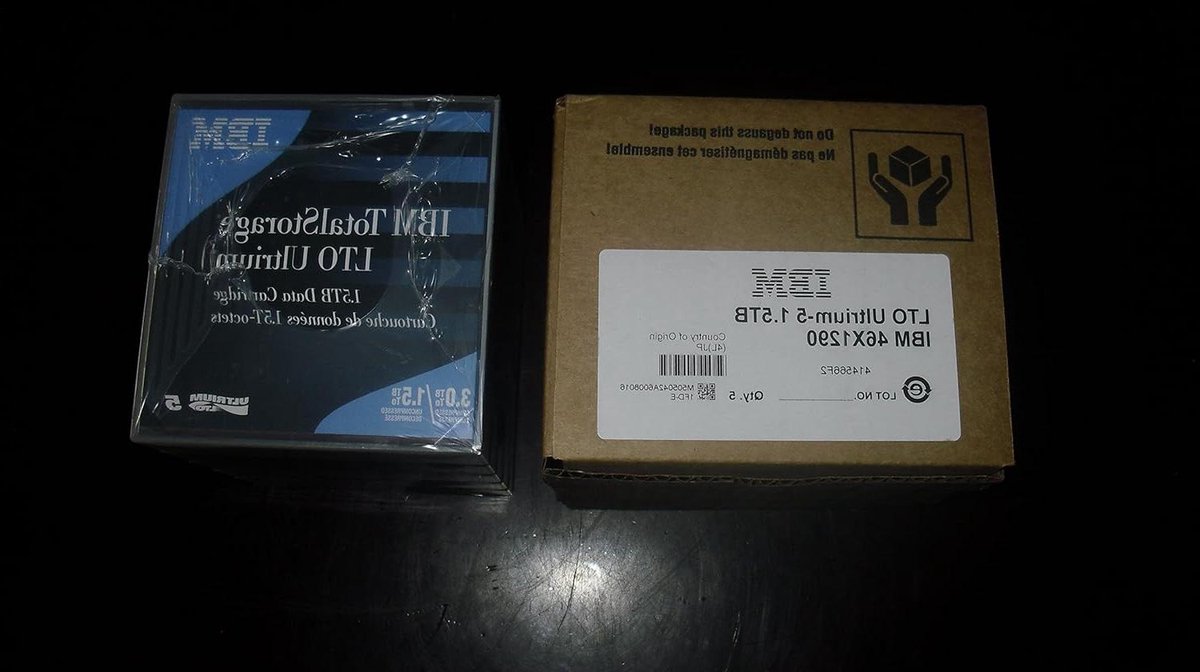 Datacartridge - LTO 5 tape - Data archivering - Hoge opslagcapaciteit - 1500 GB - Blauw