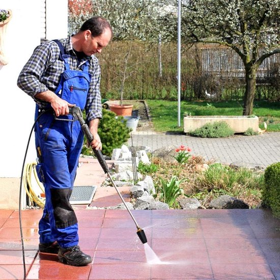 Draaibare turbine spuitmond 3000 PSI - Voor hogedrukreiniger, 1/4" snelkoppeling van Merkloos	 — afbeelding 5