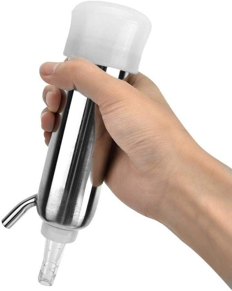 Melkmachine Controller - Melkpuls Koemelk - Koeien Melken - Verbeterde Roestvrij Staal - 3 Liter - Zilver