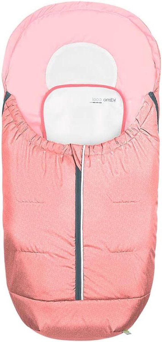 Zomer voetenzak - Luiertas voetenzak - Comfortabel reizen - Vochtafvoerend materiaal - 98 x 55 cm - Cranberry