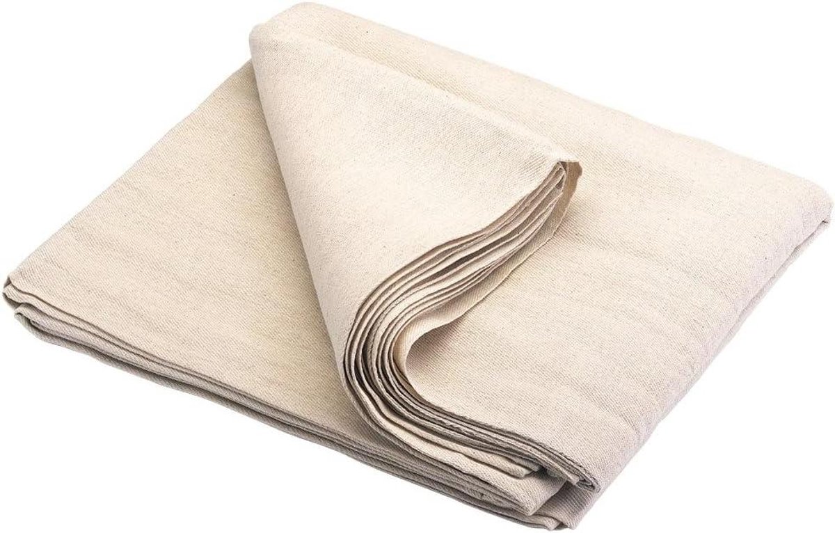 Afdekzeil - Plastic zeil - Wanden afdekken - Waterdicht materiaal - 36 x 36 m - Transparant