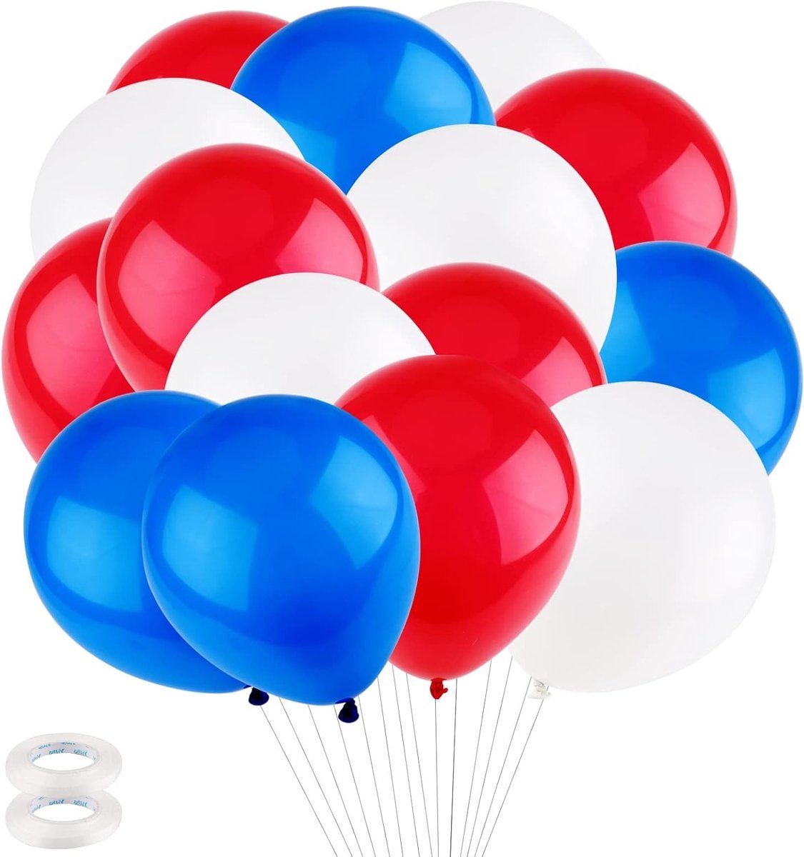 Gekleurde Latex Helium Ballonnen Set van 30 Stuks voor Verjaardagsfeesten, Bruiloften en Afstudeerpartijen met Ballonketting en Decoratie Accessoires