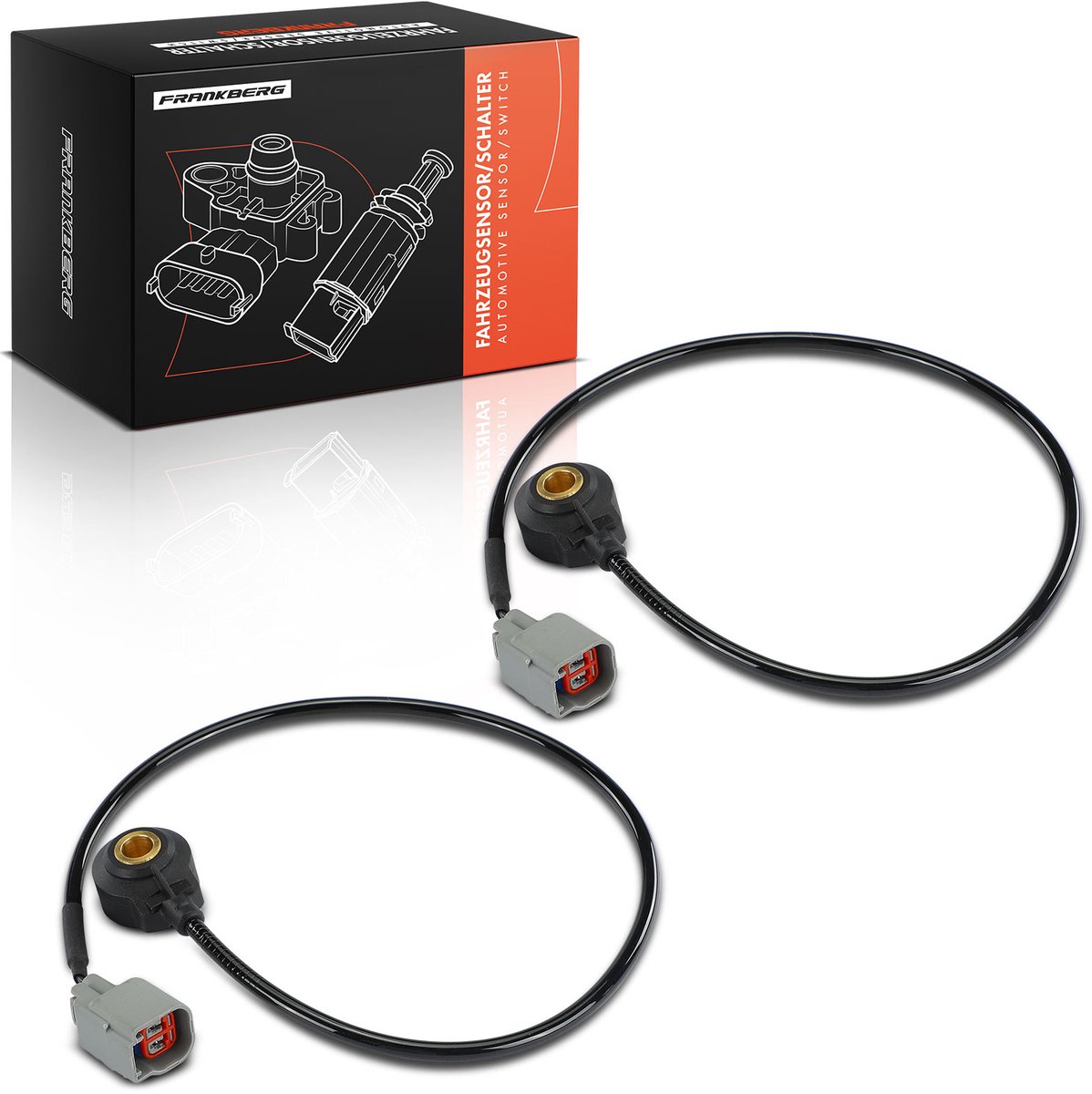 Frankberg 2x Klopdetonatiesensor voor FORD