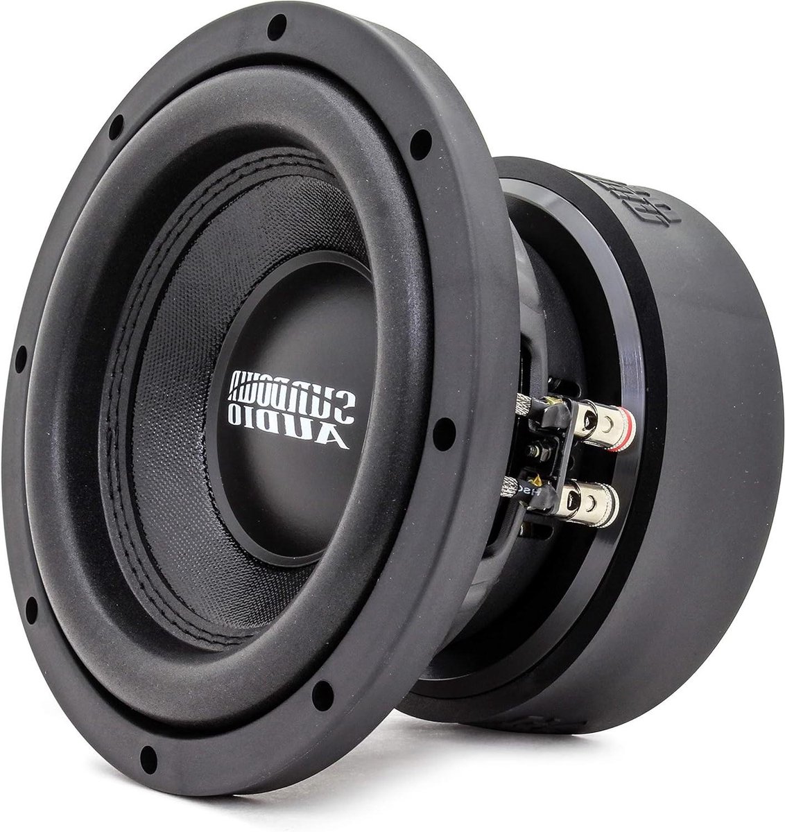 Subwoofer 8 inch - Auto subwoofer - Muziek luisteren - Dubbele 2-Ohm spoel - 300W RMS - Zwart